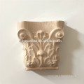 Capitais coríntios romanos florais Capital pequena postar mísulas de madeira baratas